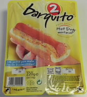Barquito Hot Dog moutarde