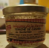 Terrine de canard au Sauternes