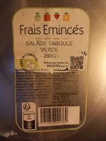 Salade taboulé verde