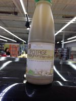 Potage champignon persillade