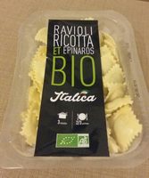 Ravioli ricotta et epinards bio