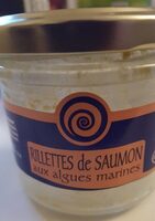 Rillettes de saumon aux algues marines