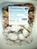 Grignottes de poulet nature