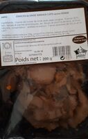 Émincé de dinde marinés cuits saveur kebab