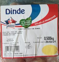 Cubes filet de dinde