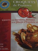 Biscuits aux Tomates de Provence et au piment d'Espelette