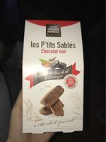 Les P’tits Sablés chocolat noir