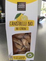 Canistrelli bio au citron