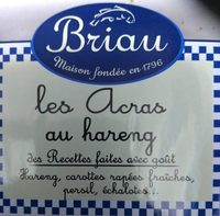 Les acras au hareng