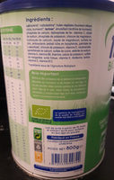 Lait bébé en poudre bio 10 à 36 mois