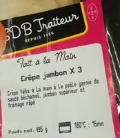 Crêpes jambon