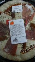 Pizza  jambon sec tomme de brebis