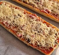 Baguettine lardon champignons