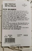 Pizza Bolognaise