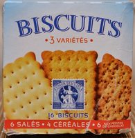 Biscuits 3 Variétés