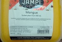 Sorbet plein fruits Mangue