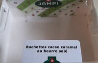 Bûchettes cacao caramel au beurre salé