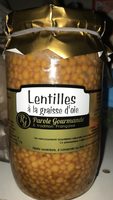 Lentilles a la graisse d'oie
