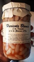 Haricots blancs à la tomate et à la graisse d'oie