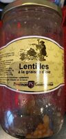 Lentilles a la graisse d'oie