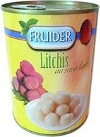 Litchis Dénoyautés Au Sirop Léger