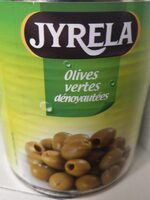 Olives vertes dénoyautées