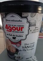 Glace vanille au lait de brebis