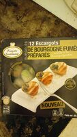 12 escargots de Bourgogne fumés préparés