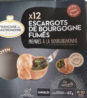 12 escargots de Bourgogne fumés