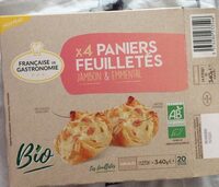Paniers feuilletés jambon&emmental