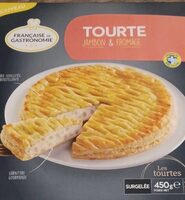 Tourte jambon fromage