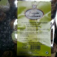 24 escargots préparés à la bourguignonne calibre moyen