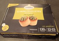 Mini feuilleté escargots ail&persil