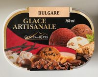 Glace des alpes Bulgare