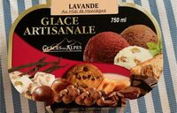 Glace lavande au miel de montagne