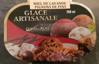 Glace artisanale miel de lavande