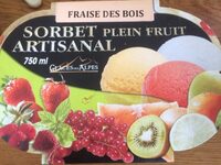 Sorbet fraise des bois