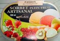 Sorbet artisanal passion de Madagascar