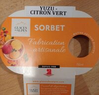 Sorbet yuzu citron vert
