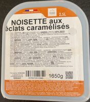 Noisette aux éclats caramélisés