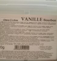 Glace vanille bourbon