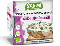 Sojami à tartiner ciboulette échalote - 125g