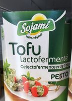 Tofu lactofermenté pesto