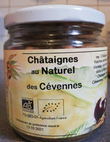 Châtaignes au naturel des Cévennes