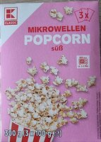 Microwave Sweet Popcorn