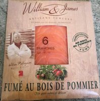 Saumon d'écosse fumé au bois de pommier