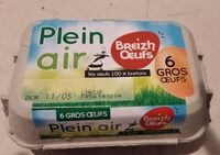 Breizh oeufs plein air