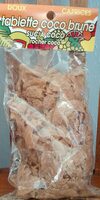 Tablette coco brune