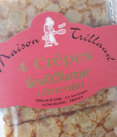 4 Crêpes au Grand Marnier & chocolat