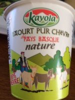 Yaourt de chèvre du pays basque